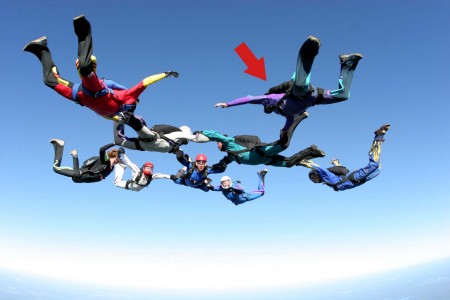 Skydiving